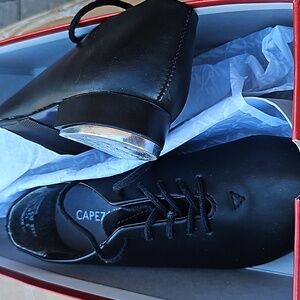 Tap dancing shoes.